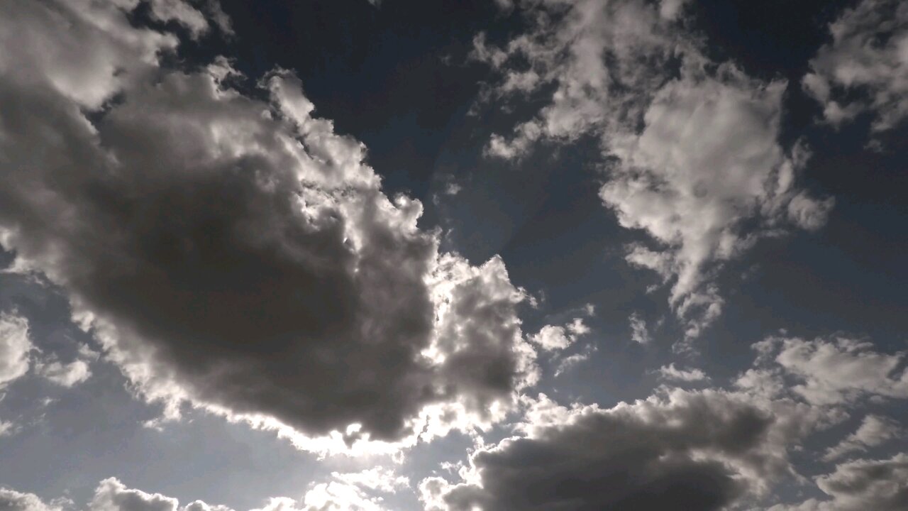 Time Lapse Of Gray Clouds Forming In Sky