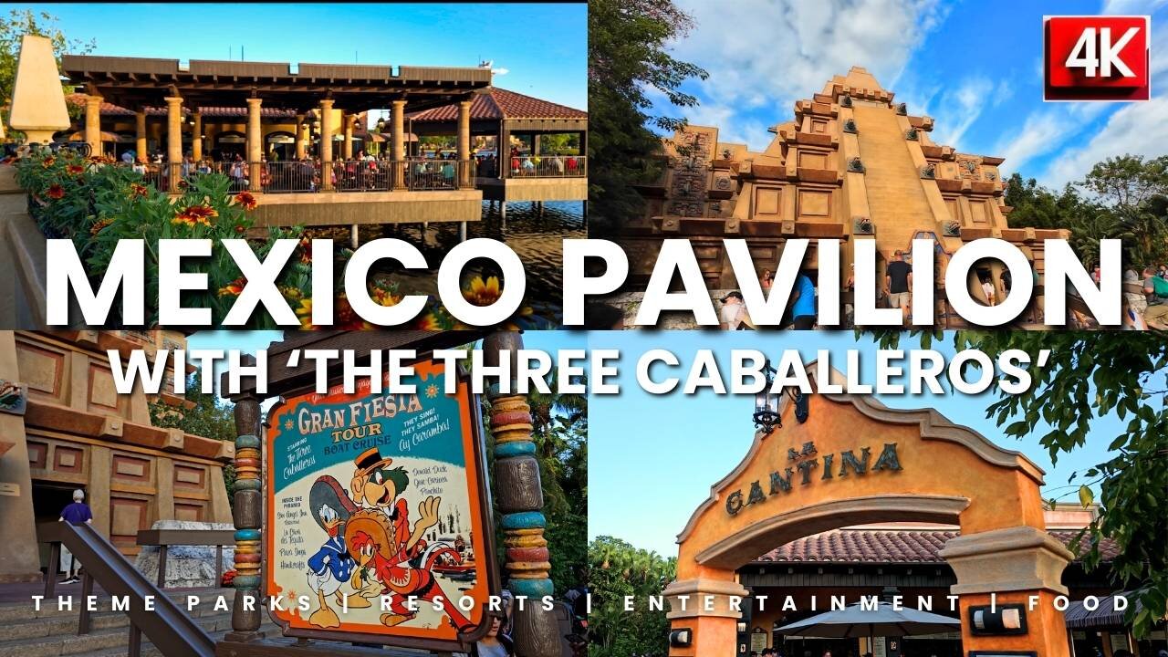 Tour the Mexico Pavilion at Walt Disney world's Epcot. Part of World Showcase