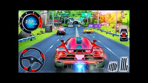 High-Speed Supercar Racing on City Highway – 3D Driving Simulator