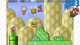 Super Mario Advance 4 “Star Man Rush”