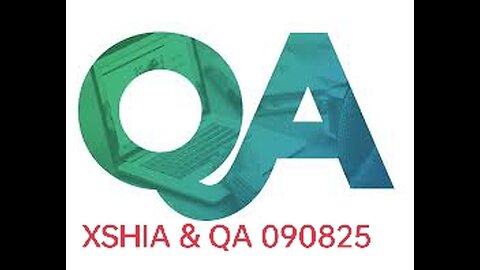 XSHIA & QA 090825 #truth #jesus #mary #joseph #ihs #church #bible #christian #saints #trinity