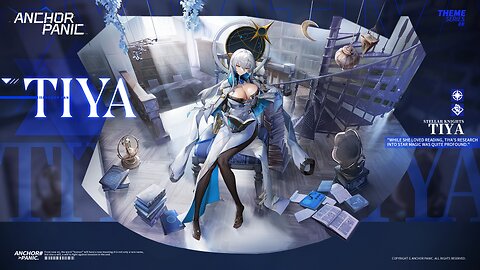 Anchor Panic V1.2 Starry Darkness BannerGameplay SRR Tiya, Tern