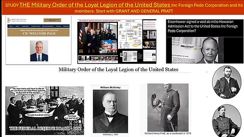 STUDY THE Military Order of the Loyal Legion of the United States Inc Foreign Pedo Corporation and i