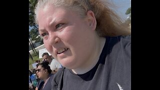 Kirsti Nome Chicago ICE Protest. Terry Newsome interviews Marxist freaks!