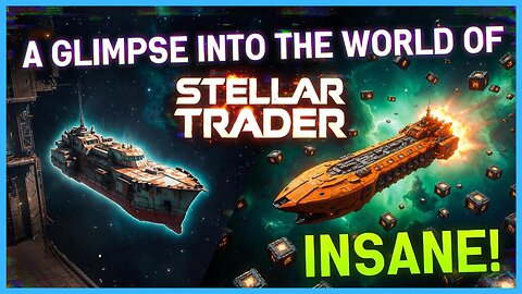 A Glimpse into Stellar Trader Playtest - INSANE Space Trading Begins!