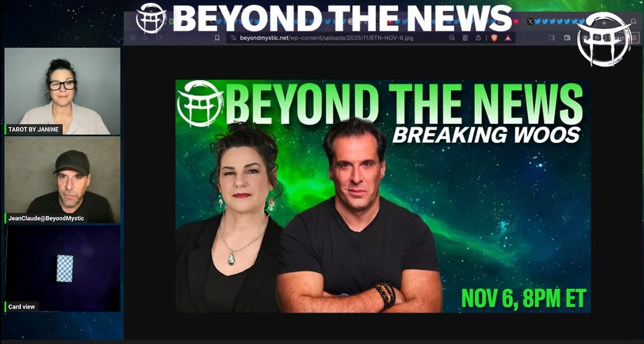 BEYOND THE NEWS with JANINE & JEAN-CLAUDE - NOV 6, 2025