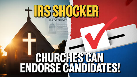 IRS Shocker: Churches Can Now Endorse Political Candidates | Faith & Freedom Debate