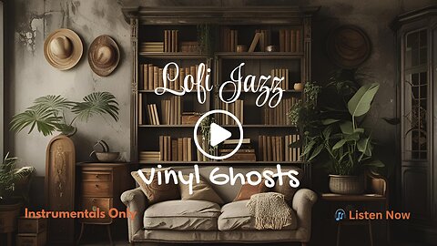 LoFi Jazz – Vinyl Ghosts 📀 | Dusty Records & Smooth Vibes