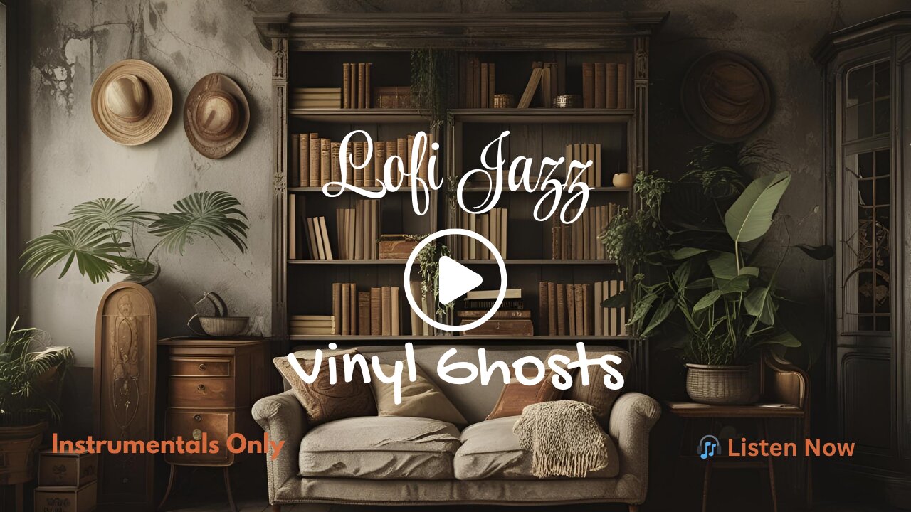LoFi Jazz – Vinyl Ghosts 📀 | Dusty Records & Smooth Vibes