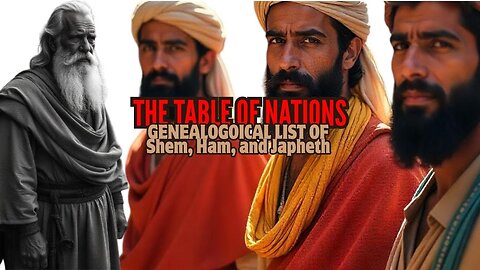 A New Genealogy: The Table of Nations