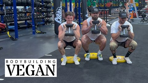 THE VEGAN SQUAD vs. Leg Day – Injury Prevention for Cruelty Free Gains! | TheBodyBuildingVegan