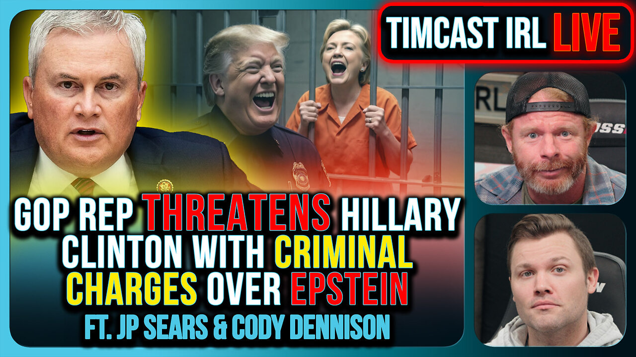 GOP Rep Threatens Hillary Clinton With CRIMINAL CHARGES Over Epstein | Timcast IRL