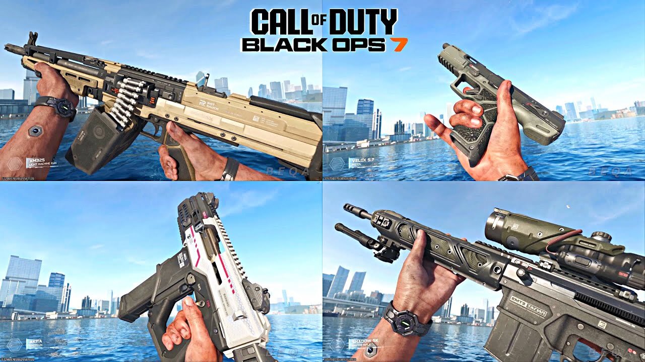 Call of Duty: Black Ops7 - ALL Weapons Inspect & Reload Animations