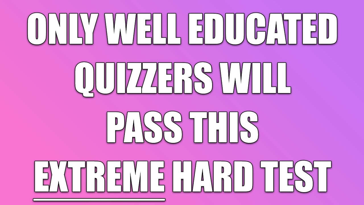 Extreme Hard Test