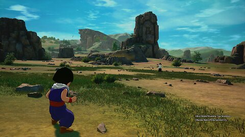 Kid Gohan vs Chiaotzu dragon ball sparking zero gameplay