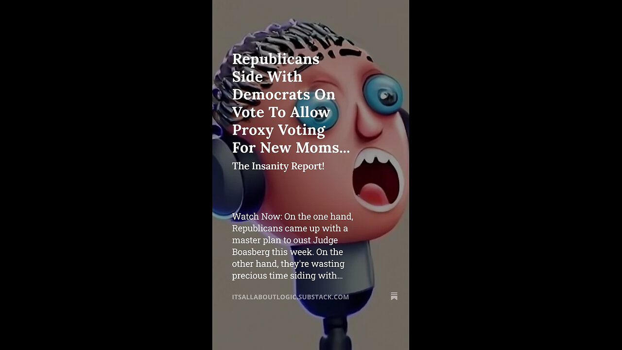 Republicans Side With Democrats On Vote To Allow Proxy Voting For New Moms...