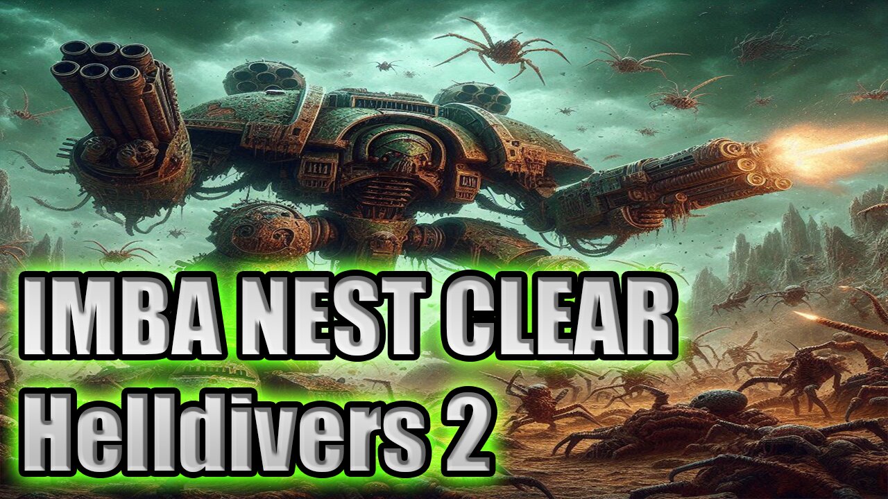 NURGLE'S FINEST WALKER #helldivers2 with #grokai #ai #streamer #gaming #vtuber #afrikaner