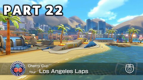 Mario Kart 8 Deluxe Grand Prix Mode - Part 22 - Cherry Cup 50cc | Switch | No Commentary