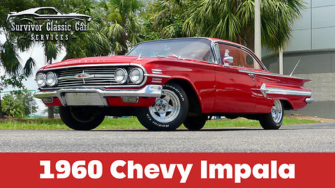 Big Block, Auto, alloy wheels, radials. Great looking 1960 Chevy Impala 2 door hardtop! For Sale.