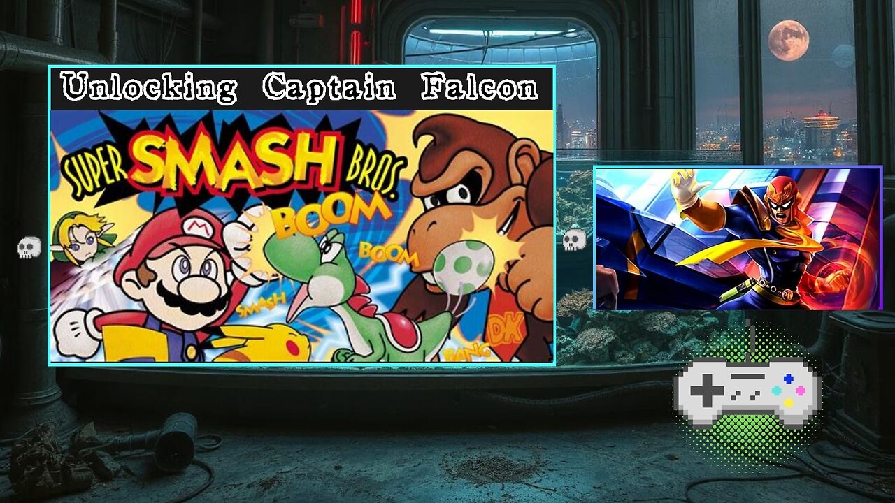 Unlocking all characters in Super Smash bros