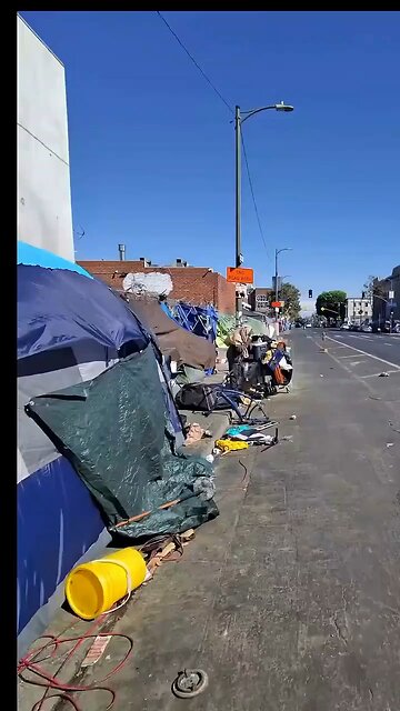 The densest concentration of homelessness in the United States. ⛺️⛺️⛺️
