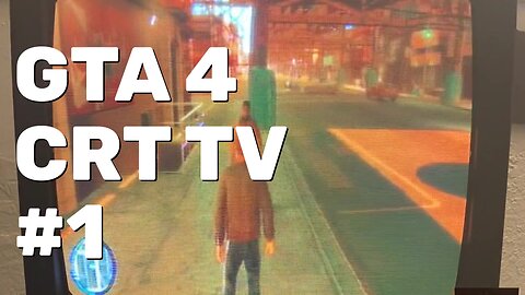 GTA 4 Gameplay Part 1 - CRT Gaming