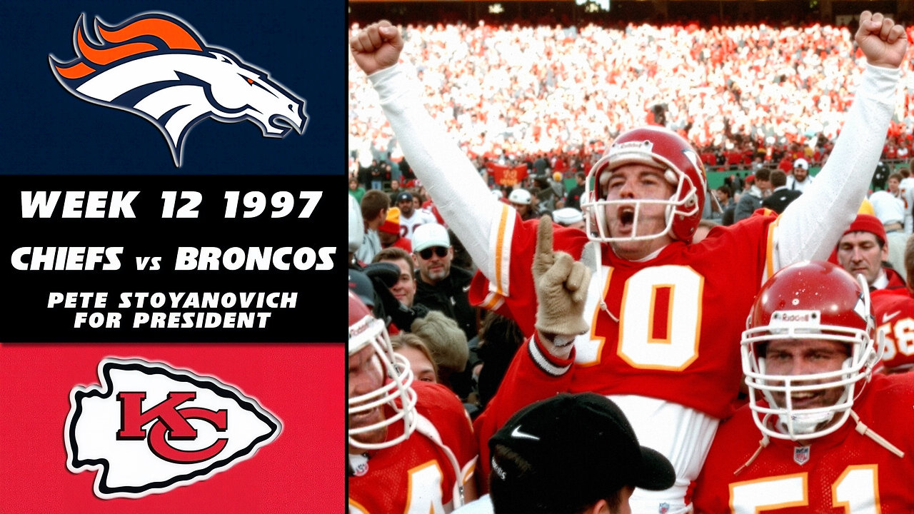 1997 Chiefs vs Broncos - Week 12 - Full game