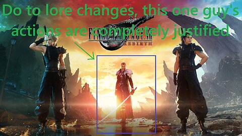FFVII Rebirth's Insane F_Up #SephirothDidNothingWrong