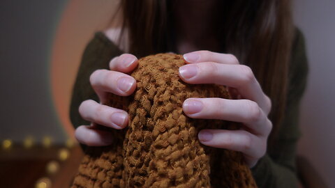 ASMR | Towel Scratching for Sleep (No Talking)