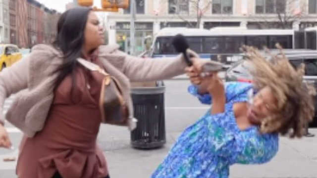 Abortion Junkie Attacks Pro Lifer During Interview