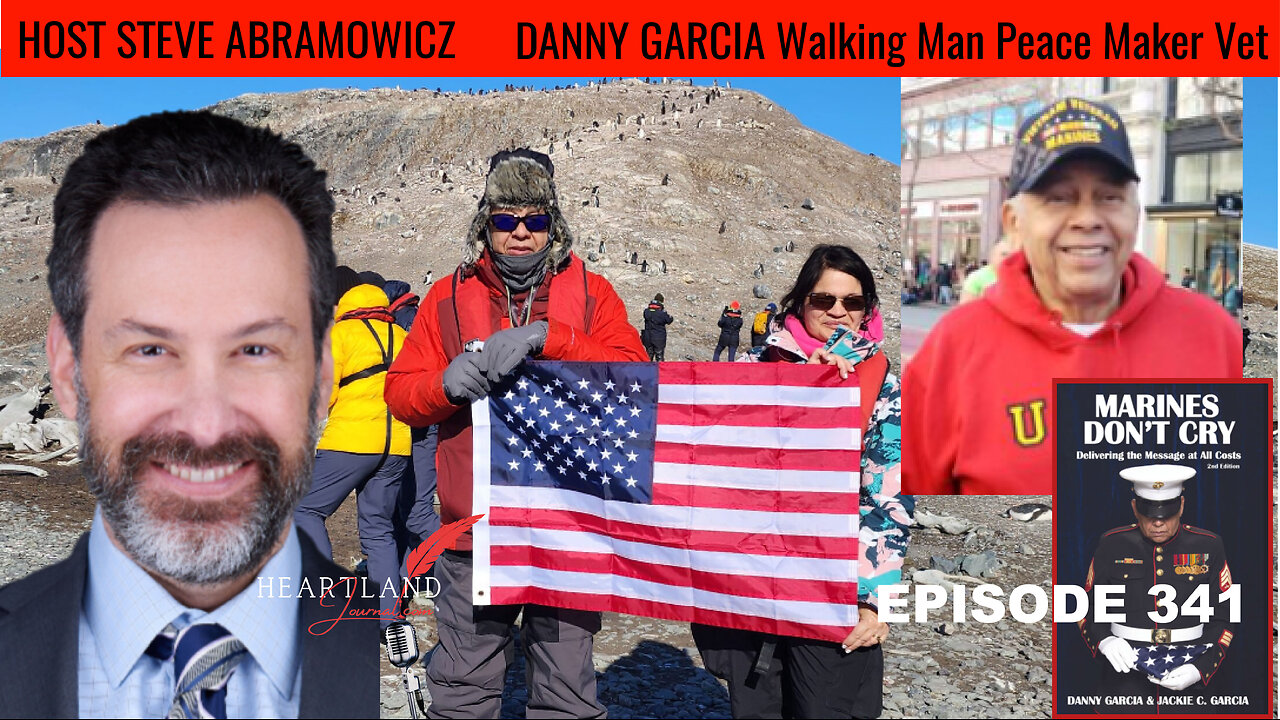 Danny Garcia Walking Man Peace Maker Vietnam Vet & More | HLJ EP341