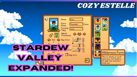 Peaceful Farm 1 - Stardew Valley Expanded Gameplay