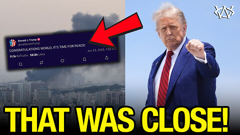 Trump calls for PEACE as Iran Conflict FIZZLES Out!
