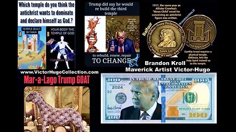 Brandon Kroll Victor Hugo Underground Bases Glitter Man The Beast System MAGA Church Of Satan Siri