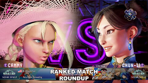 Kuya Kalbo SF6 Ranked Match Roundup. Chun Li Master Rank [Hori Fight Stick]