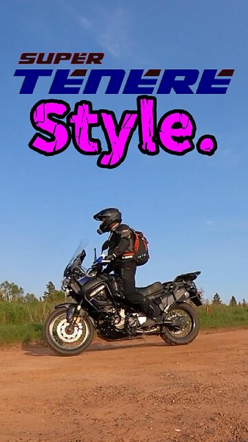 YAMAHA SUPER TENERE | STYLE. #shorts #adventure #supertenere