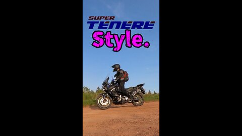 YAMAHA SUPER TENERE | STYLE. #shorts #adventure #supertenere