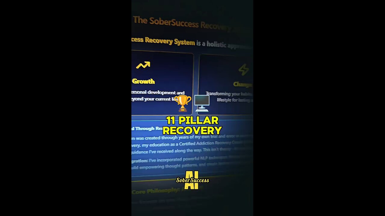 The SoberSuccess 11 Pillar Program Is On The Way!📲 #SobrietyJourney #RecoveryCoaching #Addiction