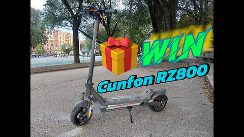 Giveaway | Cunfon RZ800 Electric Scooter | Off-road Power & Urban Ride