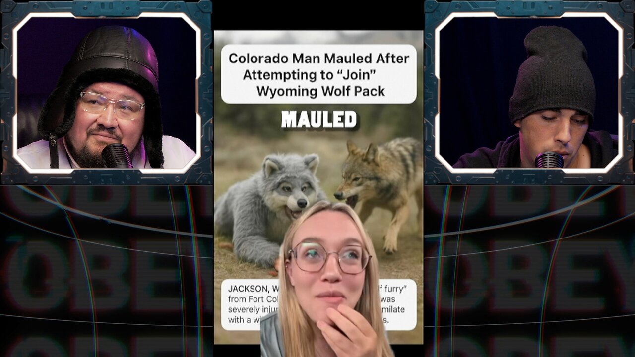 🚨Man WOLF FURRY joins REAL Wolf PACK and gets MAULED🚨