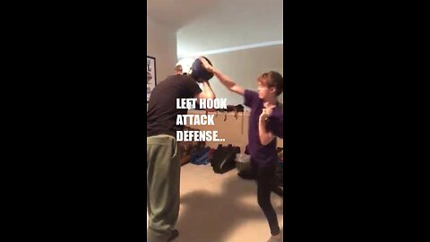 LEFT HOOK ATTACK DEFENSE THE JKD WAY !!!