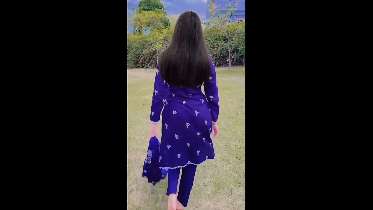 Beautiful Girl walking