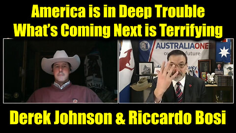 Derek Johnson & Riccardo Bosi 11.2.25 - America Is In Deep Trouble! What’s Coming Next Is Terrifying