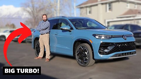 HUGE TURBO! //2026 VW Tiguan R-Line Turbo//