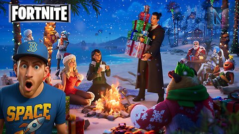 Fortnite Winterfest Vibing