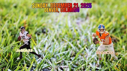 Jacksonville Jaguars @ Denver Broncos, Week16, Diggin' Deeper Into the NFL