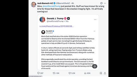 Elections have been stolen - political criminals are very real! It is still happening.