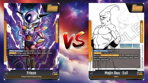 Dragonball Fusion World Online Frieza VS Majin Buu!!