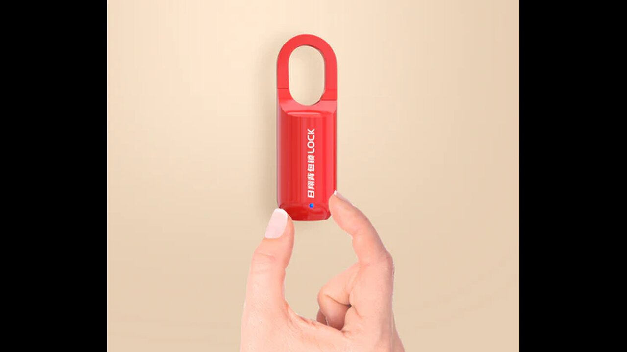 Small Household Fingerprint Lock