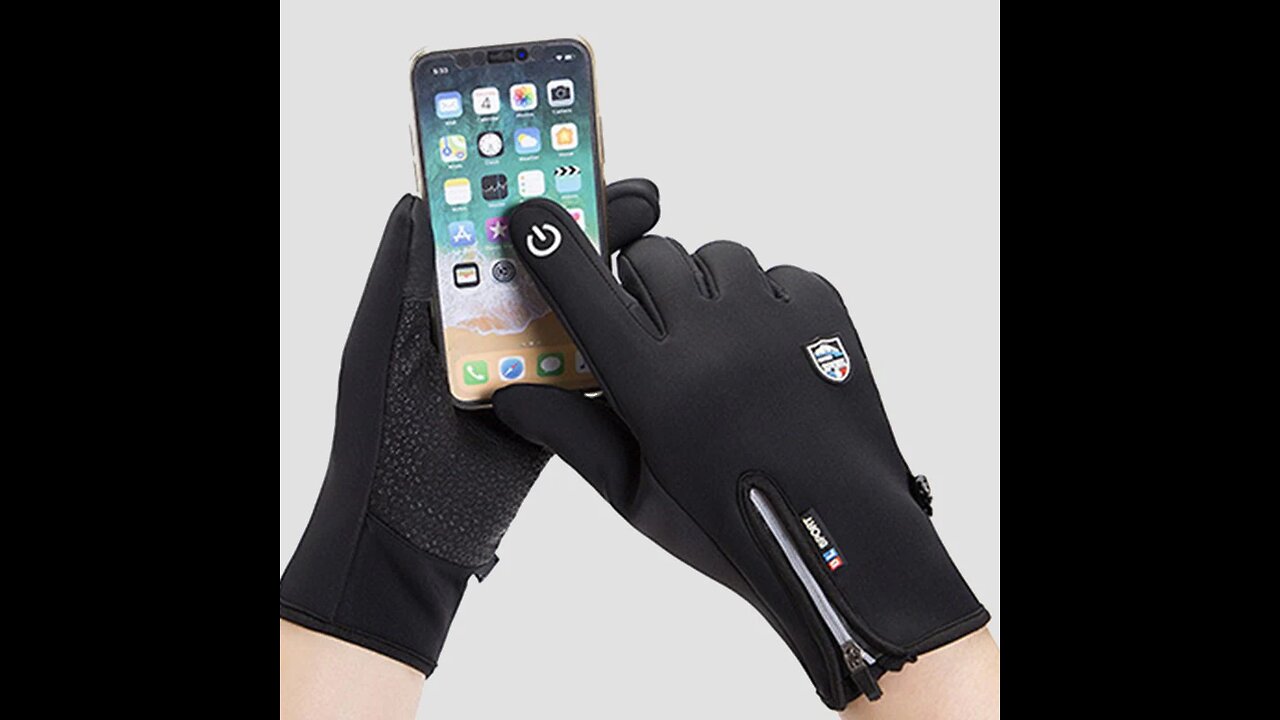 Men Casual Winter Glove with Touchscreen Compatibility